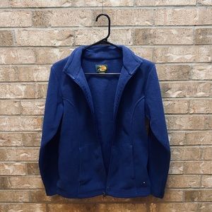 Blue/purple BassPro Shops Fleece jacket